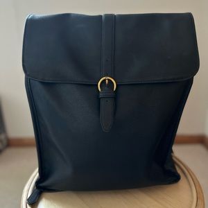 Faux Leather Back Pack